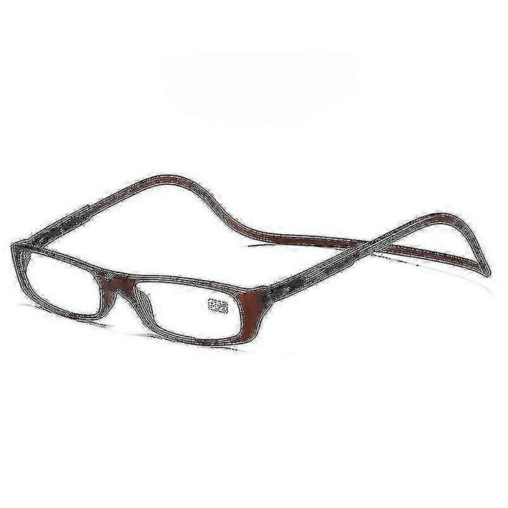 Ochelari de vedere pliabili magnetici, maro, 300