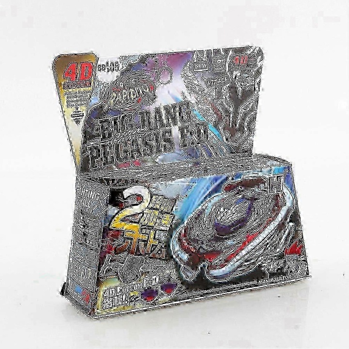 Комплект Beyblade Big Bang Pegasis F:D Metal Fusion, многоцветен, 25x26см