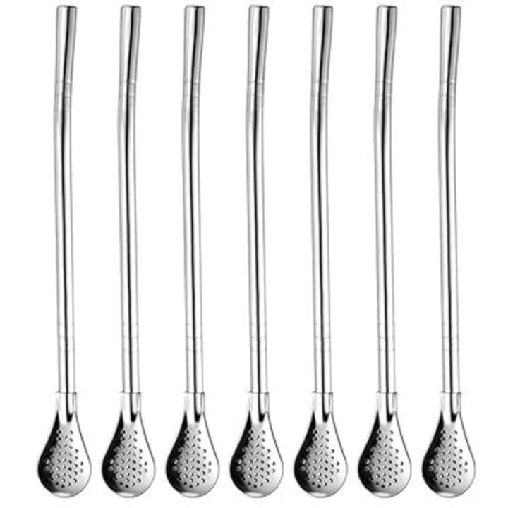 Set 6 paie metalice mojito 15.5cm inox ergonomic