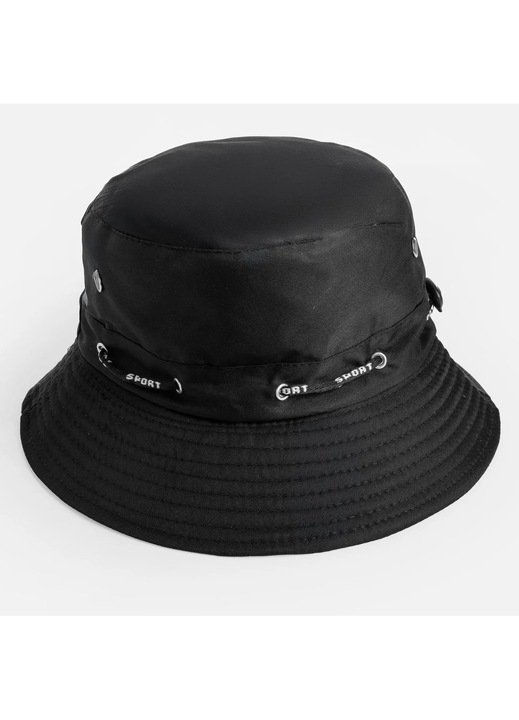 Fekete Sport Bucket Kalap Nőknek