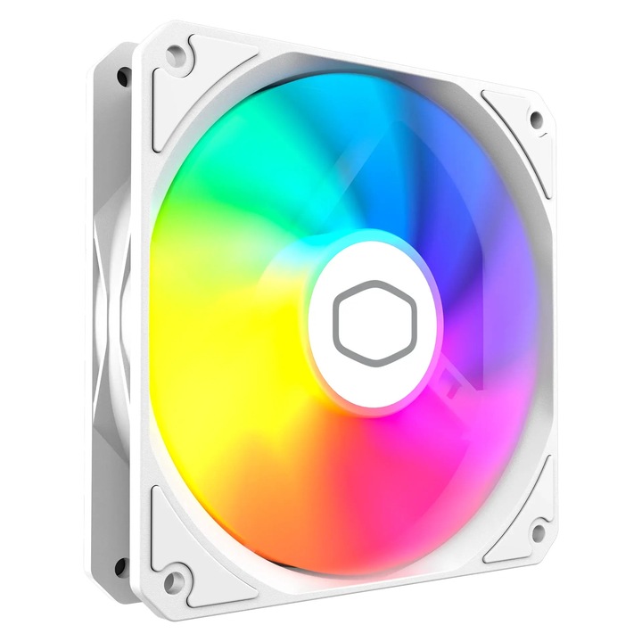 Компютърен вентилатор Cooler Master MasterFan MF120 Lite ARGB - Бял CM-FAN-B2DW-17NPA-R1
