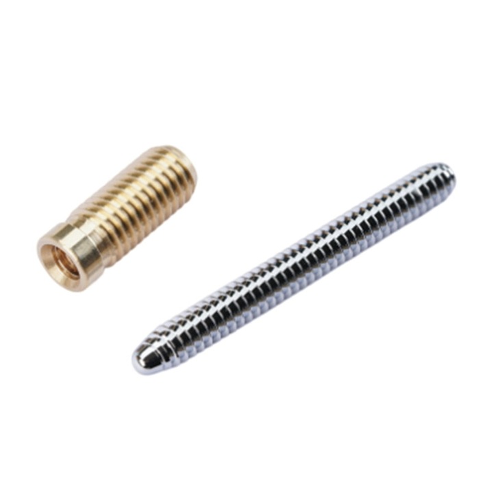 Set insertie pini articulatie tac biliard otel inoxidabil dimensiuni mixte
