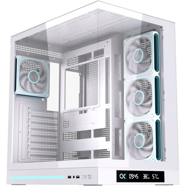 Компютърна кутия XIGMATEK Cloud DGT Arctic, Бял, Middle Tower