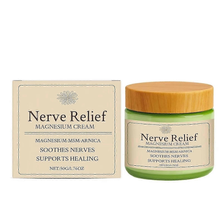 Crema cu magneziu pentru relaxare musculara si calmare, 50g