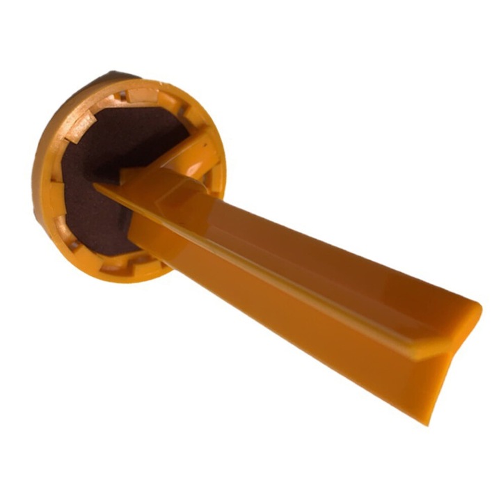 Instrument pentru modelat varf tac biliard, unghi reglabil, plastic si smirghel, 12.6x2.36cm