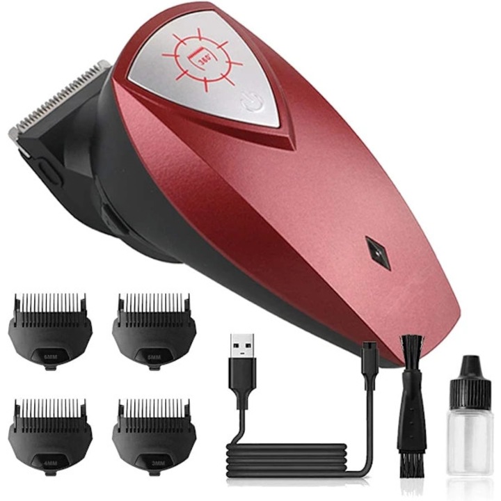 Aparat de tuns barbati, tuns barba, electric, USB, scurt