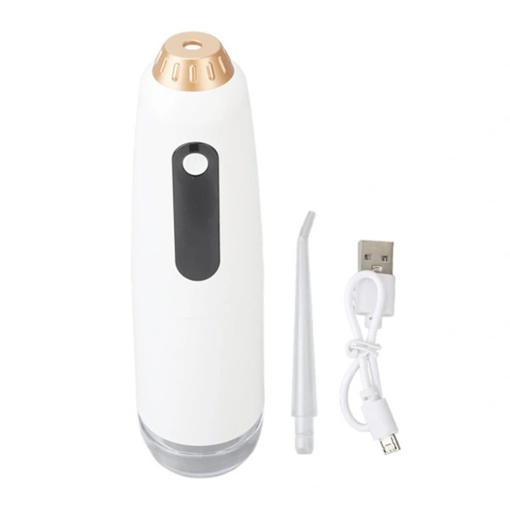 Irigator bucal portabil, duza rotativa 360°, impermeabil, 345ml