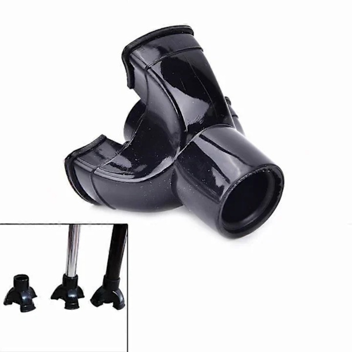 Covoras antiderapant trekking, negru, 19mm
