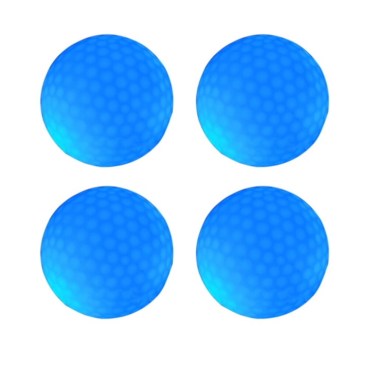 Set 4 mingi de golf LED, multicolor, 4 buc