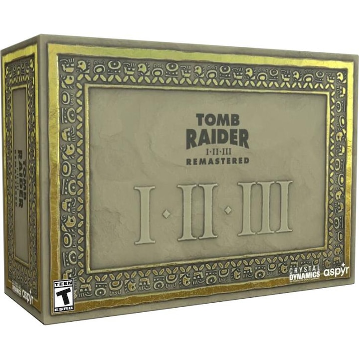 Tomb Raider I-III Remastered Collectors Edition, Nintendo Switch, Konzol játékszoftver