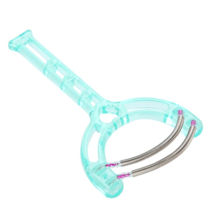 Epilator facial portabil, verde, 11.5x6x2cm
