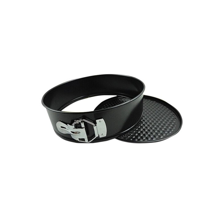 Set tavi copt neaderente cu baza detasabila, negru, 7x8x9 inch
