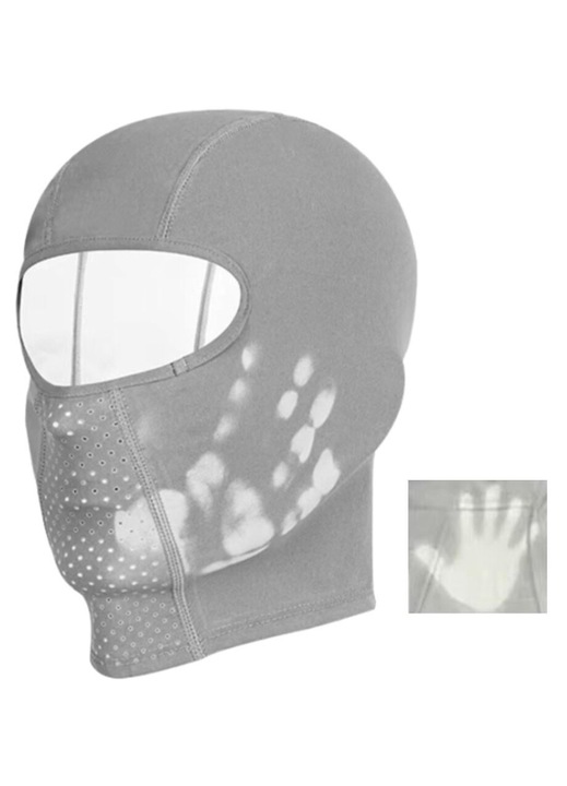 Balaclava termoreactiva poliester, captuseala plus, multicolor, 39x27cm