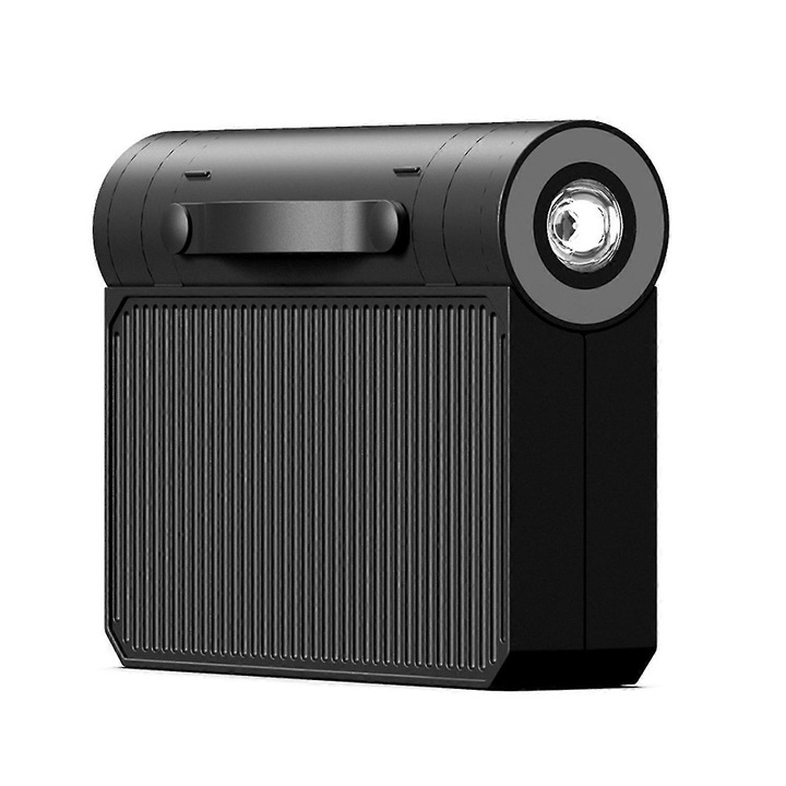 Къмпинг фенер сгъваем, LED, черен, 14x17.4x5см, 5000mAh, USB-C