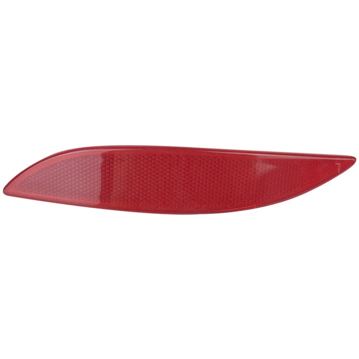 Reflector auto universal rosu 20x4cm rezistent la apa