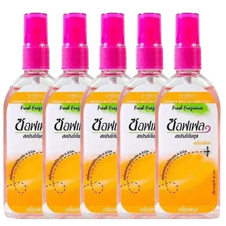 Spray natural antitantari 80ml set 5 buc multicolor
