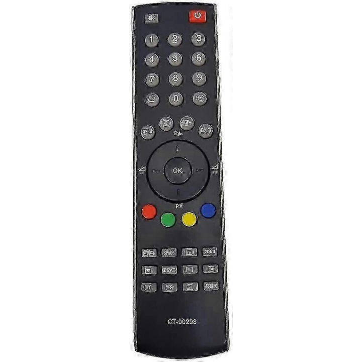 Telecomanda TV compatibila Toshiba CT-90298, negru