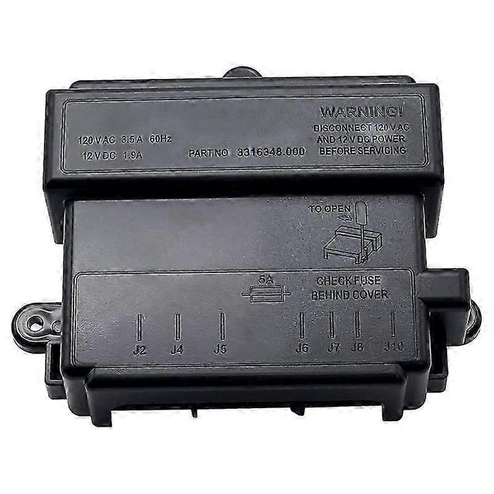 Placa modul alimentare frigider 3316348.900, negru, 10x15cm