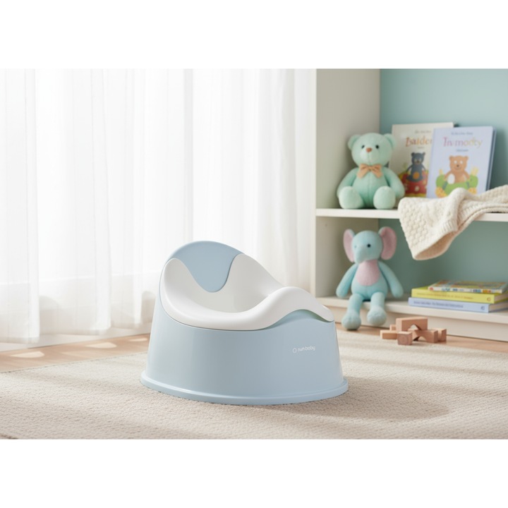 Bili, Sun Baby, 18-36 Hónap, Kivehető Betét, Csúszásmentes, Ergonomikus Háttámla, Kék Fehér
