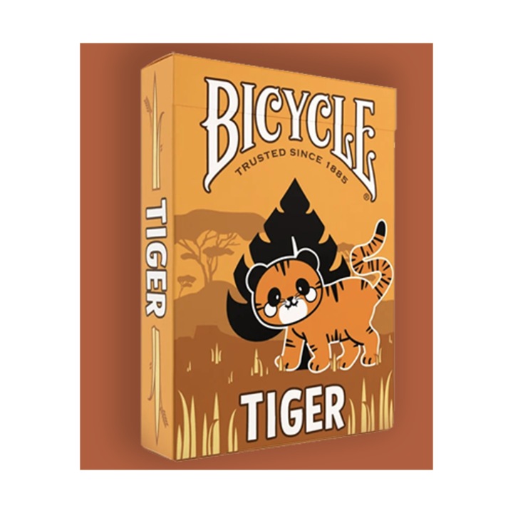 Carti de joc premium Bicycle Tiger by USPCC