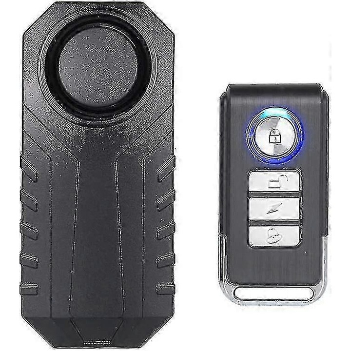 Безжична аларма за велосипед, 113dB, водоустойчива, 9.6x4.2cm