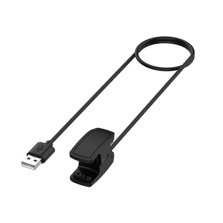 Cablu USB за зареждане Garmin Descent MK2 MK2i, 1м, черен