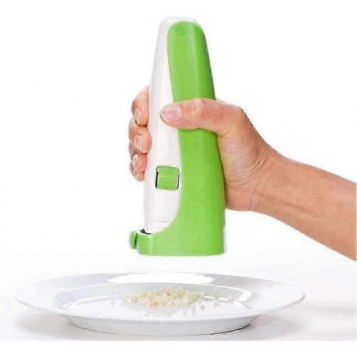 Feliator manual usturoi, plastic inox, 17.5x7.3x4.9cm