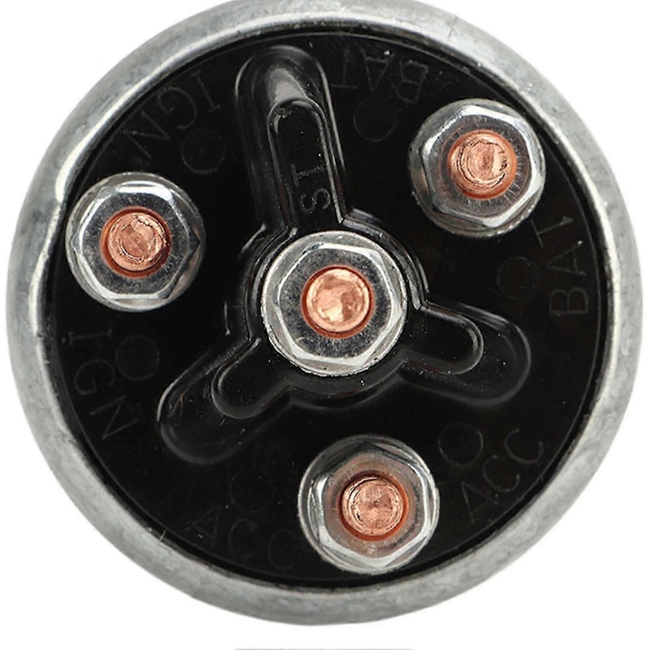 Ключ за запалване с 2 ключа, OEM, 6665606, универсален, черен
