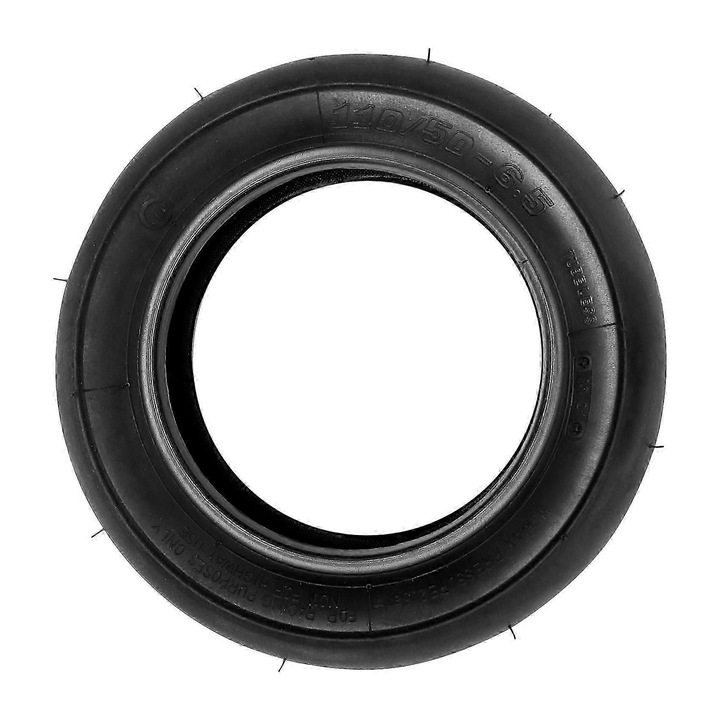 Anvelopa tubeless 110/50-6.5 negru cauciuc pentru mini motocicleta
