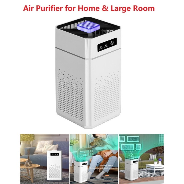 Purificator aer pentru camera mare, alb, 1291x1291cm