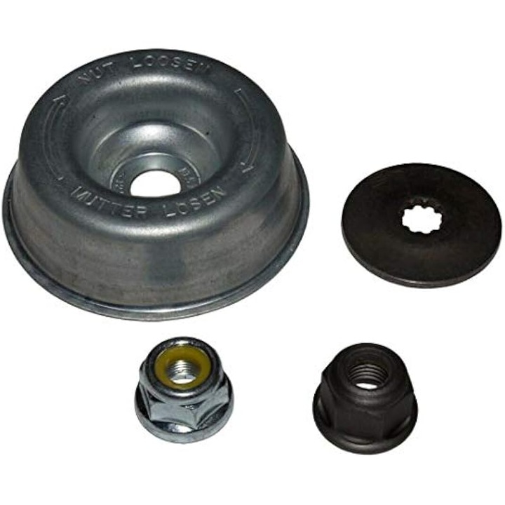 Set 4 piese piulite fixare metalice pentru motocoasa, universal, metalic