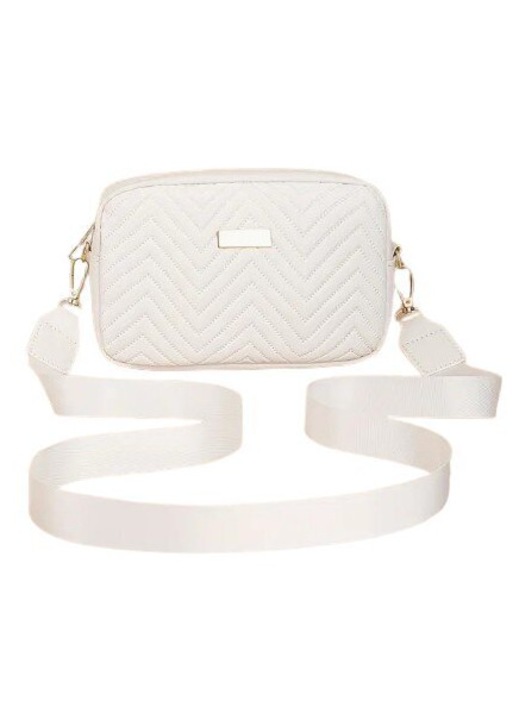 Geanta dama mini clutch alb reglabil 70x30cm