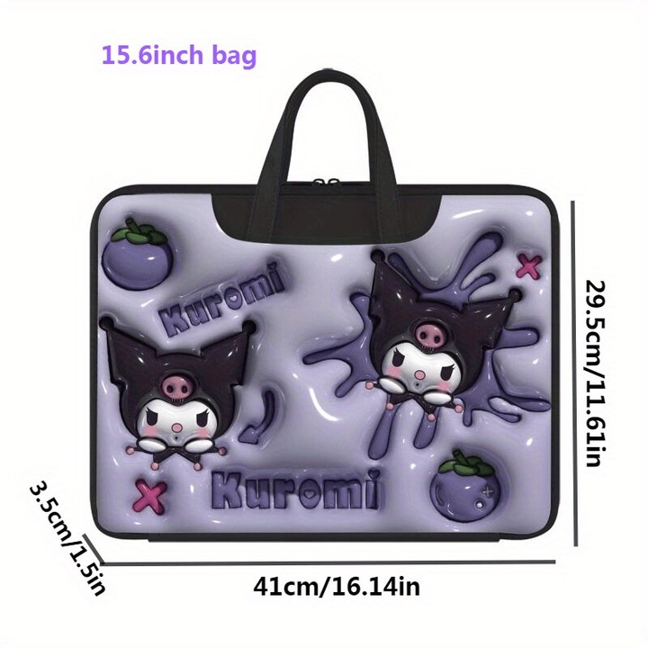 Fekete multifunkcionális laptoptáska 39.62cm