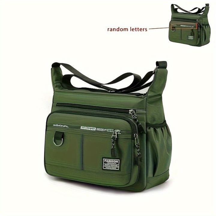Unisex üzleti laptoptáska, bővíthető kapacitás, zöld, 15.6 inch