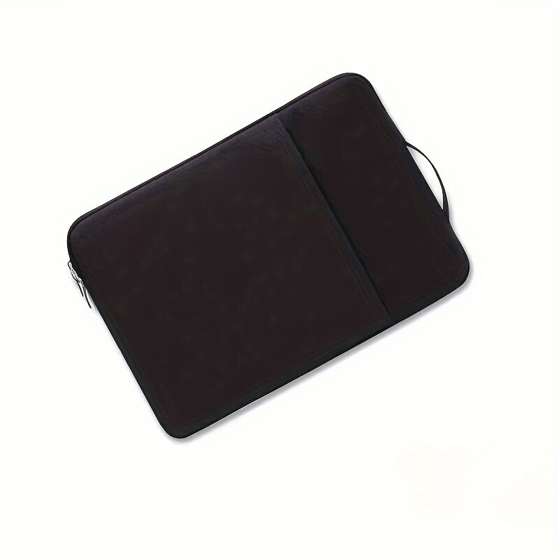 Husa laptop 13-15.6 inch, gri, cu maner, rezistenta, usor de curatat