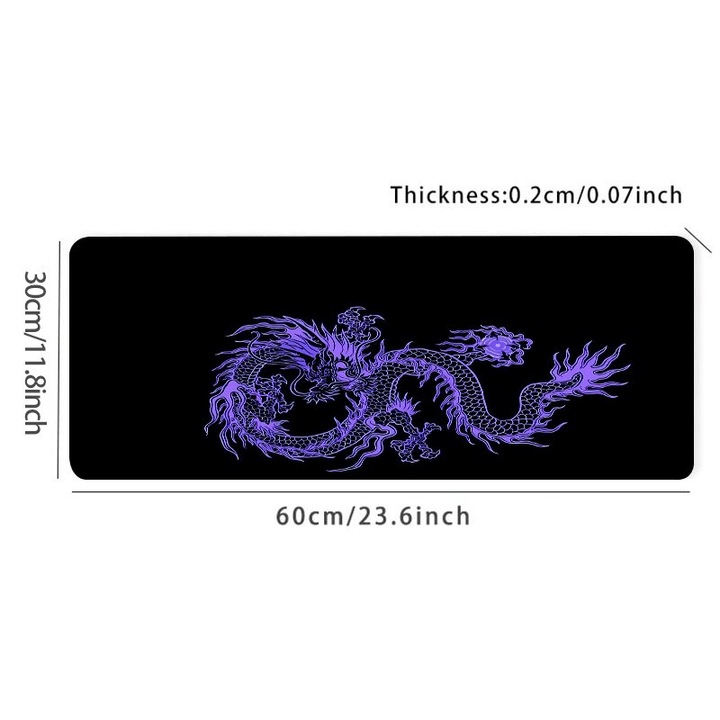 Mousepad gaming mare, material textil, baza cauciuc antiderapant, 89.92x39.88cm