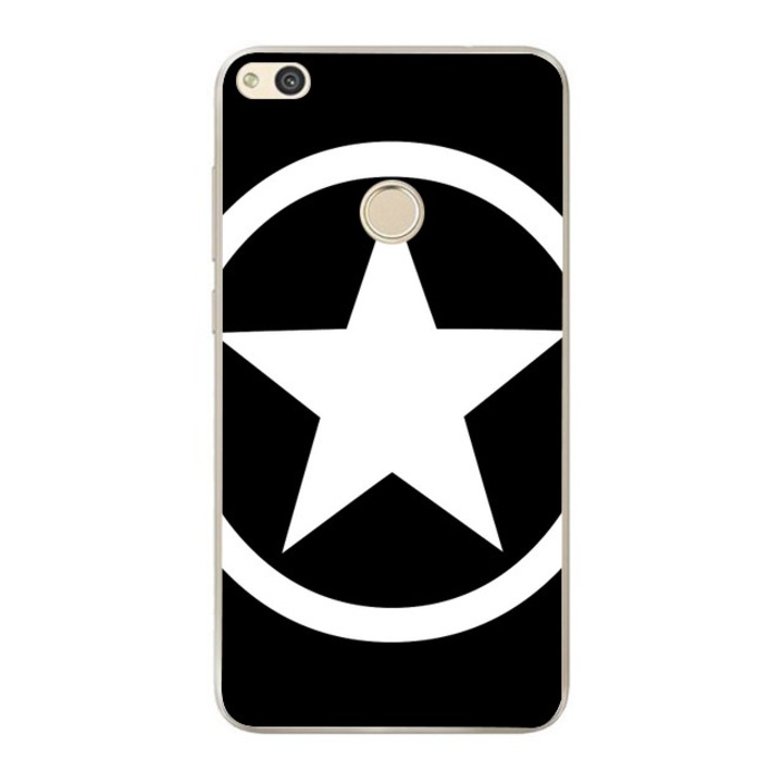 Husa silicon pentru P9 Lite 2017 - White Star