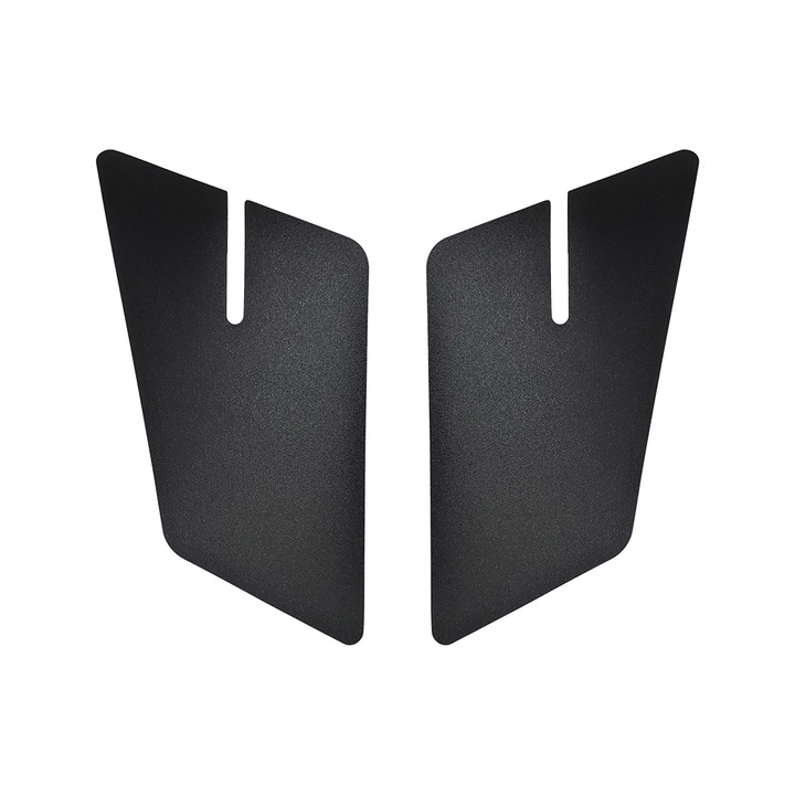 Protectii adezive universale laterale DX+SX pentru rezervor Flat Rhino, negre