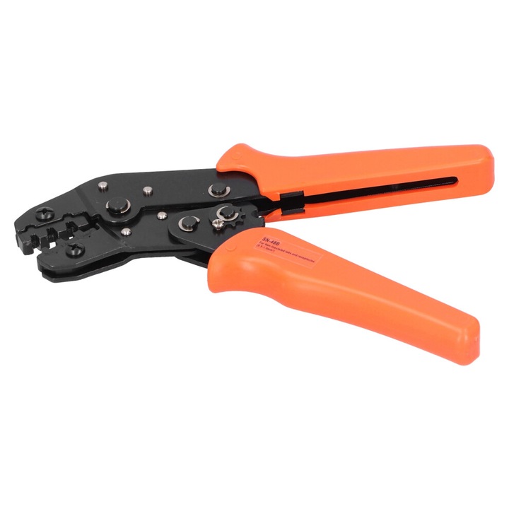 Cleste de sertizat mini 0.1-1.5mm, plastic PC si otel carbon, 400g