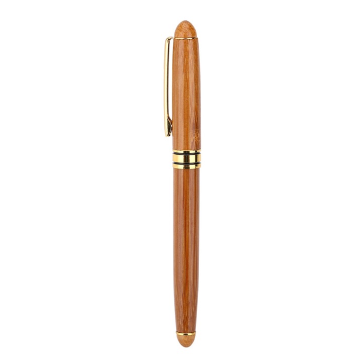 Kalligráfia toll, 2.5mm, bambusz, gótikus-arab stílus, 14.6x1.25cm