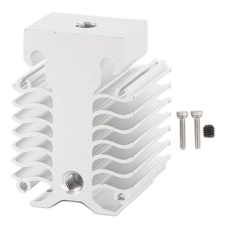 3D nyomtató hőelvezető blokk, alumínium, Ender-3 V3 SE-hez, 3x csavar