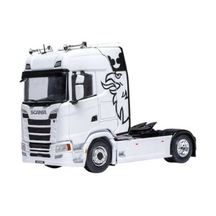 Macheta auto Camion Scania S-Series 2020 Alb 1:43 Ixo