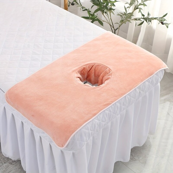 Prosop masaj gros absorbant portocaliu 70x200cm