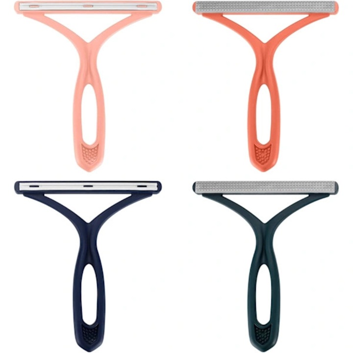 Set 4 role pentru scame, reutilizabile, multicolor, 15x5cm