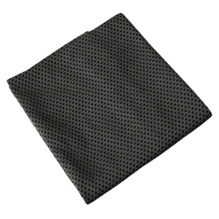 Prosop sportiv racoritor microfibra, gri inchis, 30x100cm