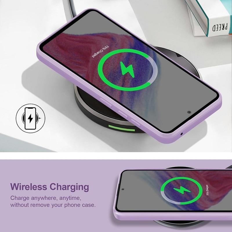 Husa pentru Google Pixel 11 PRO XL OEMG® Silicon case, protectie militara, interior din microfibra-Violet Deschis