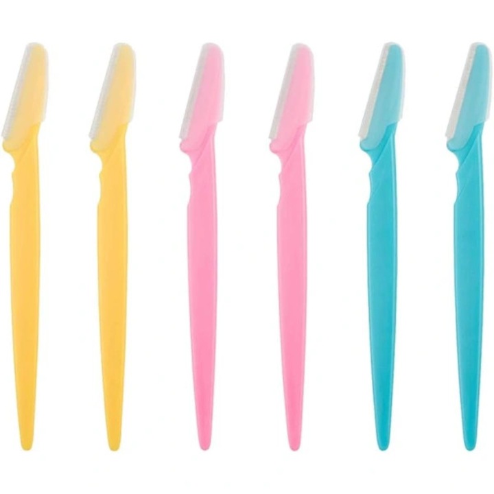 Set 6 lame sprancene, multicolor, inox, 3x1cm