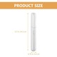 Trimmer electric sprancene si fata, alb, USB, multifunctional, compact