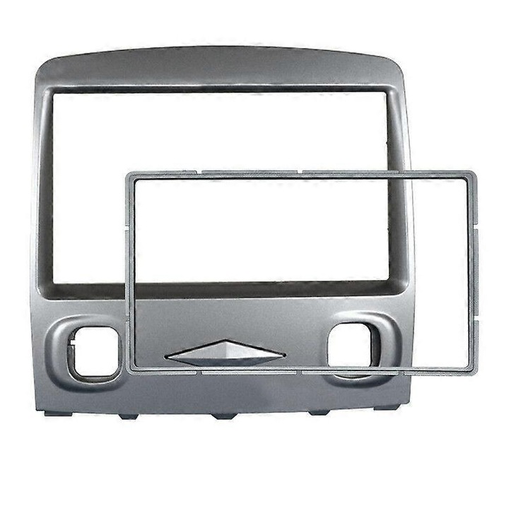 Rama panou radio auto 2DIN ABS gri 10.1 inch