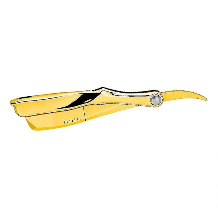 Klasszikus borotva, nyitott penge, rozsdamentes acél, ergonomikus nyél, standard méret
